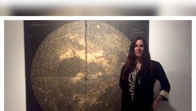 Mexican-Argentinian artist presents celestial cartography in Delhi