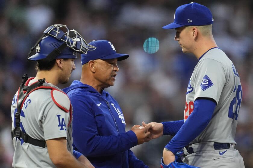 Dodgers sacrifice short-term gains (a win Wednesday) for long-term goals (World Series)