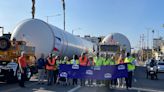 Space Shuttle Endeavour’s Solid Rocket Motors Arrive at California Science Center