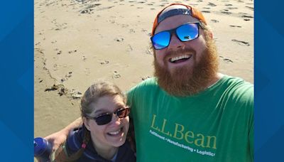 'I just sunk like a rock': Woman swallowed up to her hips in sand at Popham Beach