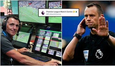 How Premier League's ground-breaking new 'VAR Match Centre' account on social media will work