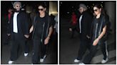 Mom-to-be Deepika Padukone holds Ranveer Singh’s hand as they return from their London babymoon. Watch