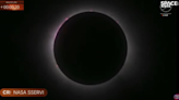 Total solar eclipse 2024 has begun and here are the first views!