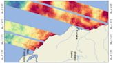 Satellite spots marine heat wave off the California coast (image)