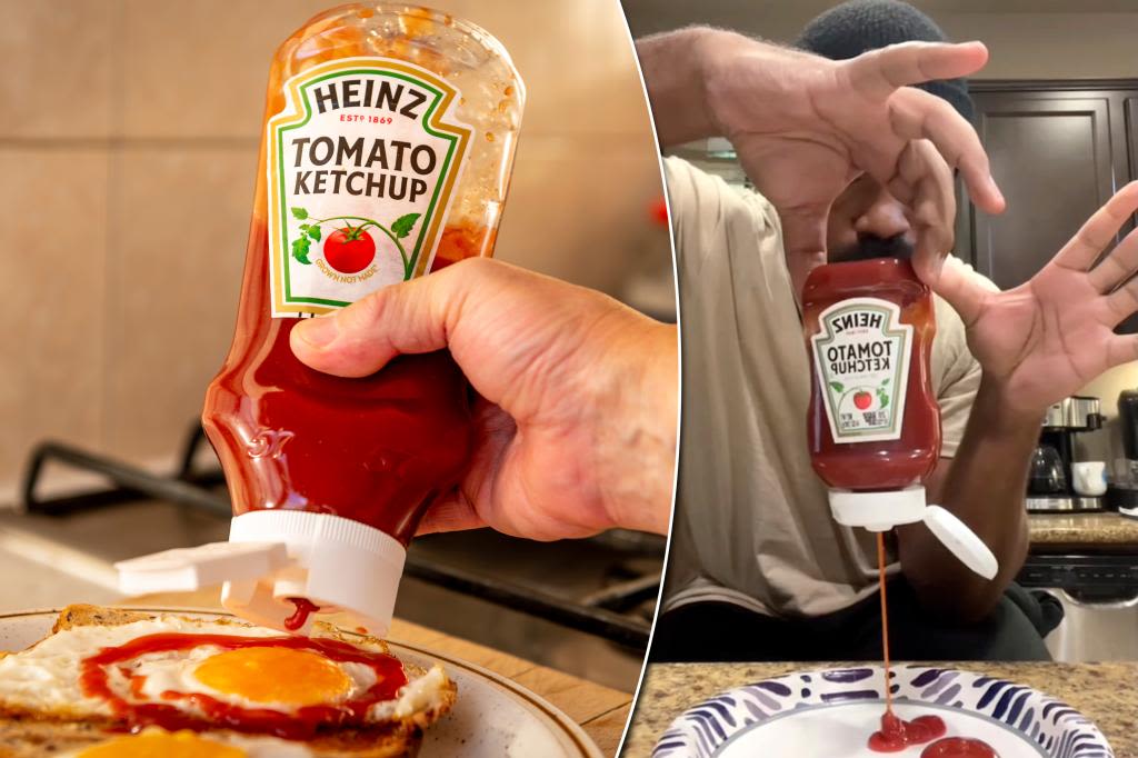 You’ve been squirting ketchup wrong your whole life — here’s the secret, correct way