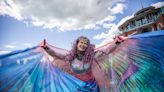 In pictures: Mermaids march on seafront in glittering parade