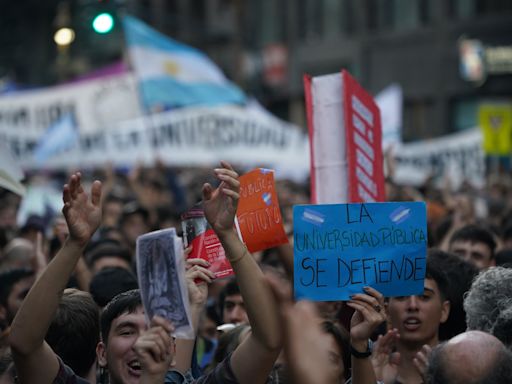 Marcha Universitaria hoy, EN VIVO: a qué hora es, el mapa de cortes y todo sobre la protesta contra el veto de Javier Milei