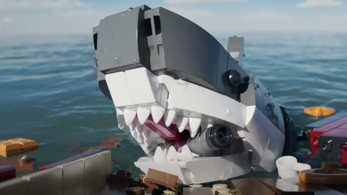 LEGO Introduces Jaws Set with “Brick Buster” Short Film Jaws in a Jiffy: Watch