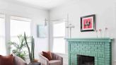 35 Painted Brick Fireplace Ideas for a Fresh Look