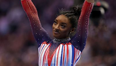 Simone Biles causes a stir with new look at the gymnastics team ahead of the Olympics