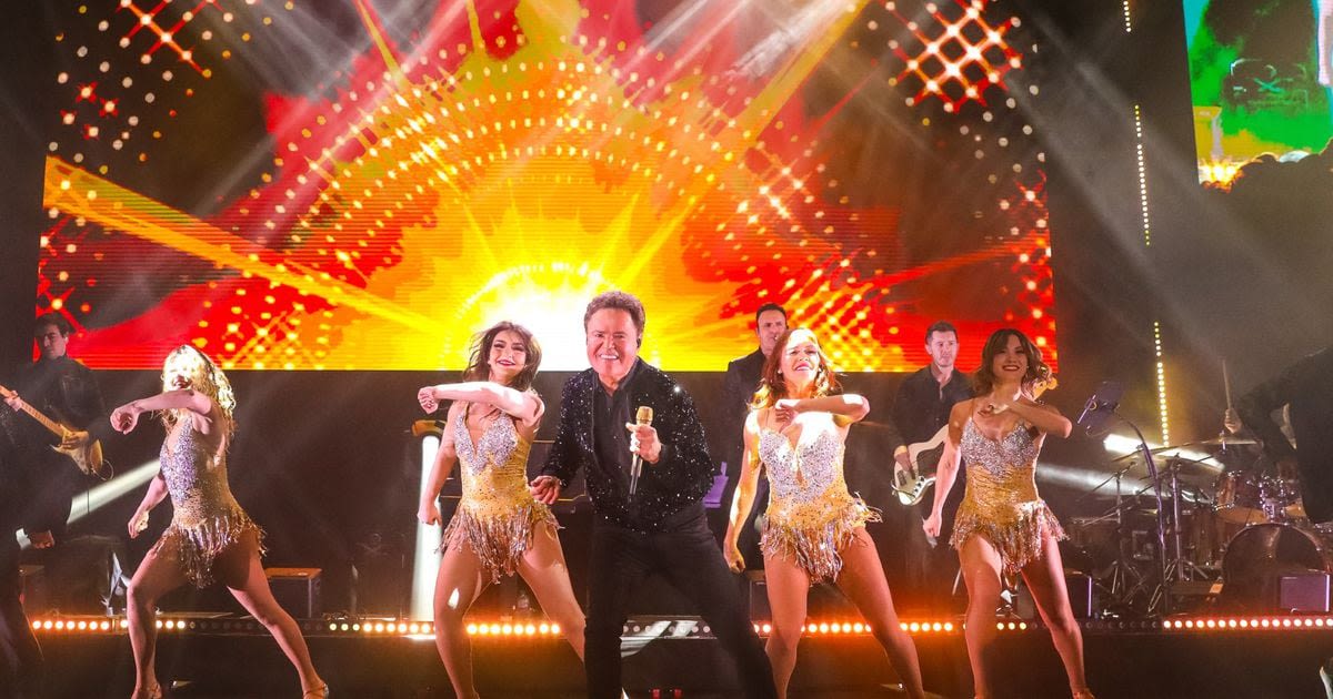 Donny Osmond brings Vegas to Atlanta: dancers, glitz, dreamcoats and more