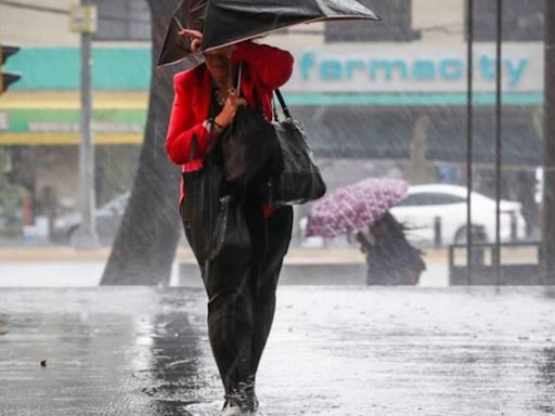 Emiten alerta amarilla por lluvias en 5 alcaldías de CDMX