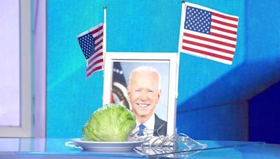 Una lechuga o Joe Biden, ¿quién ganará?: el experimento del programa sobre el futuro del presidente
