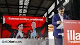 Sánchez monopoliza el inicio de la campaña catalana entre llamadas a la resistencia y críticas del independentismo