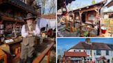 UK grandad spends 25 years turning garden into Wild West ‘town’ — complete with saloon, jailhouse and bank
