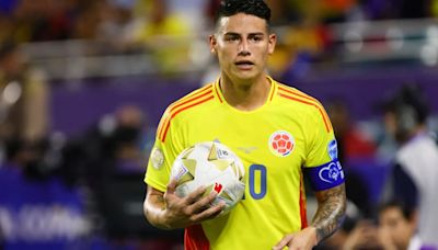 Pese a no tenerlo en cuenta, São Paulo felicitó a James Rodríguez por el premio recibido en la Copa América 2024