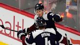 Toews scores winner, MacKinnon extends home point streak as Avalanche beat Coyotes 4-3