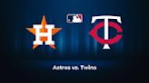 Astros vs. Twins: Betting Trends, Odds, Records Against the Run Line, Home/Road Splits