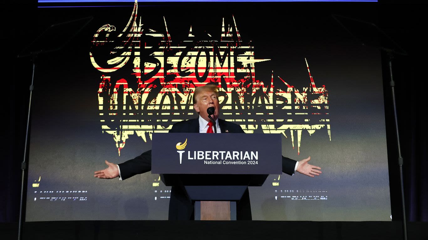 Trump's longshot Libertarian nomination bid halted by party chair