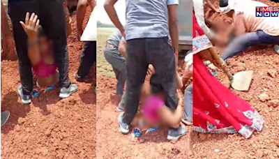 Horrific Visuals: Family Buries Two Women In Mud Over Land Dispute In Madhya Pradesh