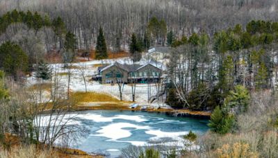 MI Dream Home: Irons lake house has 76 acres, in-ground pool and more