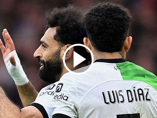 Mohamed Salah ‘regañó’ a Luis Díaz en un entrenamiento del Liverpool y así reaccionó el colombiano