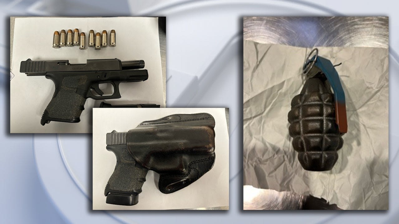 TSA finds 3 handguns, 1 grenade in 1 day at SEA Airport