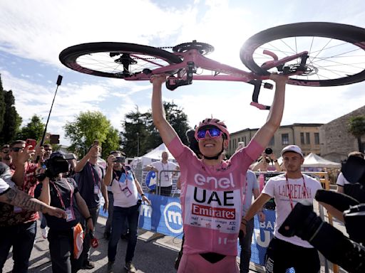 Pogacar está a un paso de ganar el Giro tras conquistar la 20ma etapa