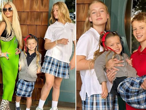 Jessica Simpson Shares Rare Pics of All 3 Kids for Back to School!