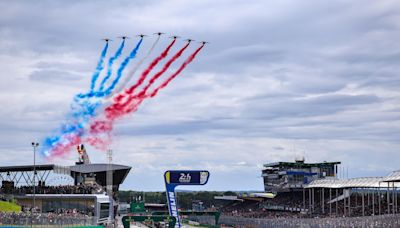 Zidane da el banderazo de salida a la 92ª Edición de las 24 Horas de Le Mans