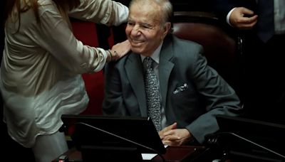 Milei reivindica la figura de Carlos Menem en una ceremonia en la Casa Rosada