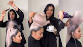 Chai Lovers Will Be Stunned By Viral Video Of Tea Pot-Inspired Hairstyle