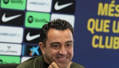 Aquí puedes ver en streaming la rueda de prensa de Xavi previa al partido ante el Girona