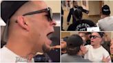 Footage shows Nate Diaz trying to fight Jorge Masvidal backstage after press conference brawl