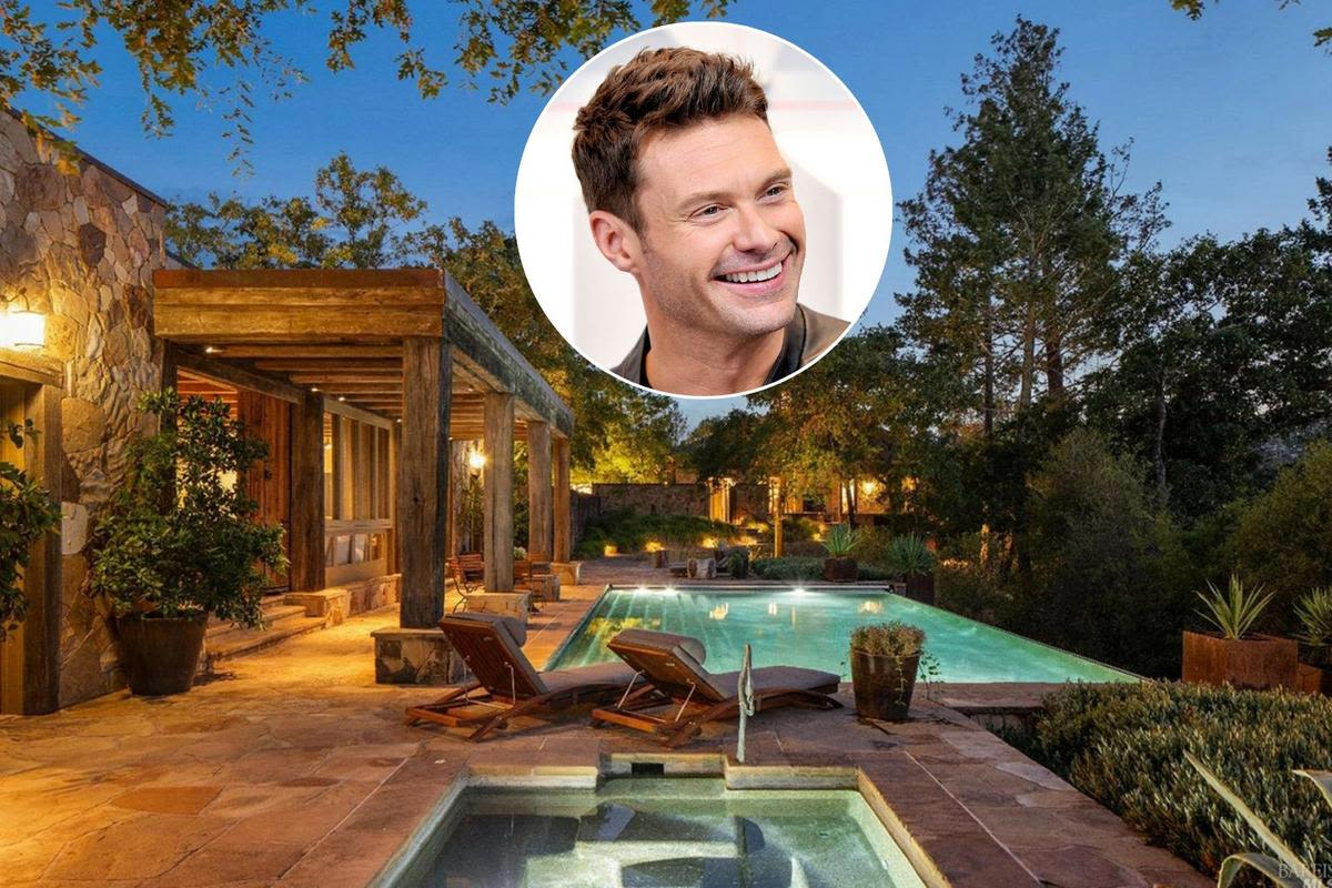 Ryan Seacrest Selling Staggering $22 Million Napa Valley Estate — Look Inside!