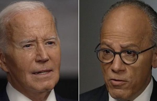 'I was shocked': NBC's Lester Holt buried by colleagues over Biden interview