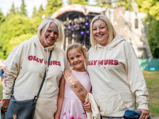 Can you spot yourself at the Olly Murs concert in Thetford Forest?