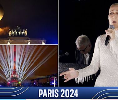 Paris 2024 Olympics: Lady Gaga, Celine Dion, and Zinedine Zidane star in rain-soaked opening ceremony