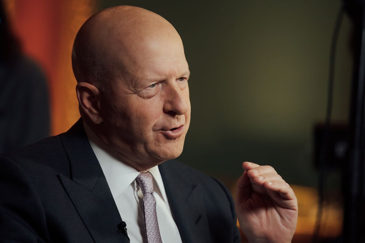 For David Solomon, ‘Times Are Good’ for Goldman and US Economy