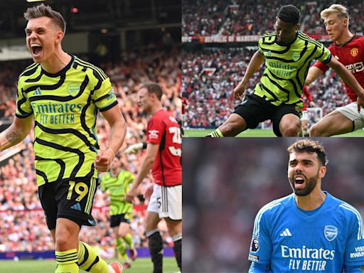 ...ratings vs Man Utd: The Gunners are going all the way! Tireless Leandro Trossard and superb William Saliba secure battling victory to take Premier League...