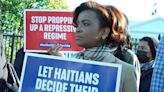 Haiti activists rally at White House seeking end of U.S. support for Henry