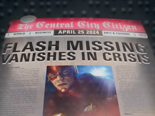 Grant Gustin Marks Arrival of Flash’s April 25, 2024 Crisis Date, Happily Reports: I Have Not ‘Vanished’!