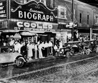 John Dillinger saw his last movie at the Biograph Theater 90 years ago