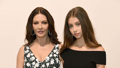 Catherine Zeta-Jones’ daughter Carys wears mom’s 1999 awards show dress: See the pic