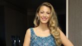Blake Lively Sparkles in Vintage Blue Dress and Tiffany & Co. Jewels for Pharrell’s Tiffany Titan Launch Party