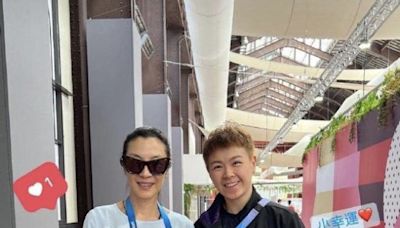 小幸運！楊紫瓊現身巴黎奧運 驚喜同框台灣選手陳思羽