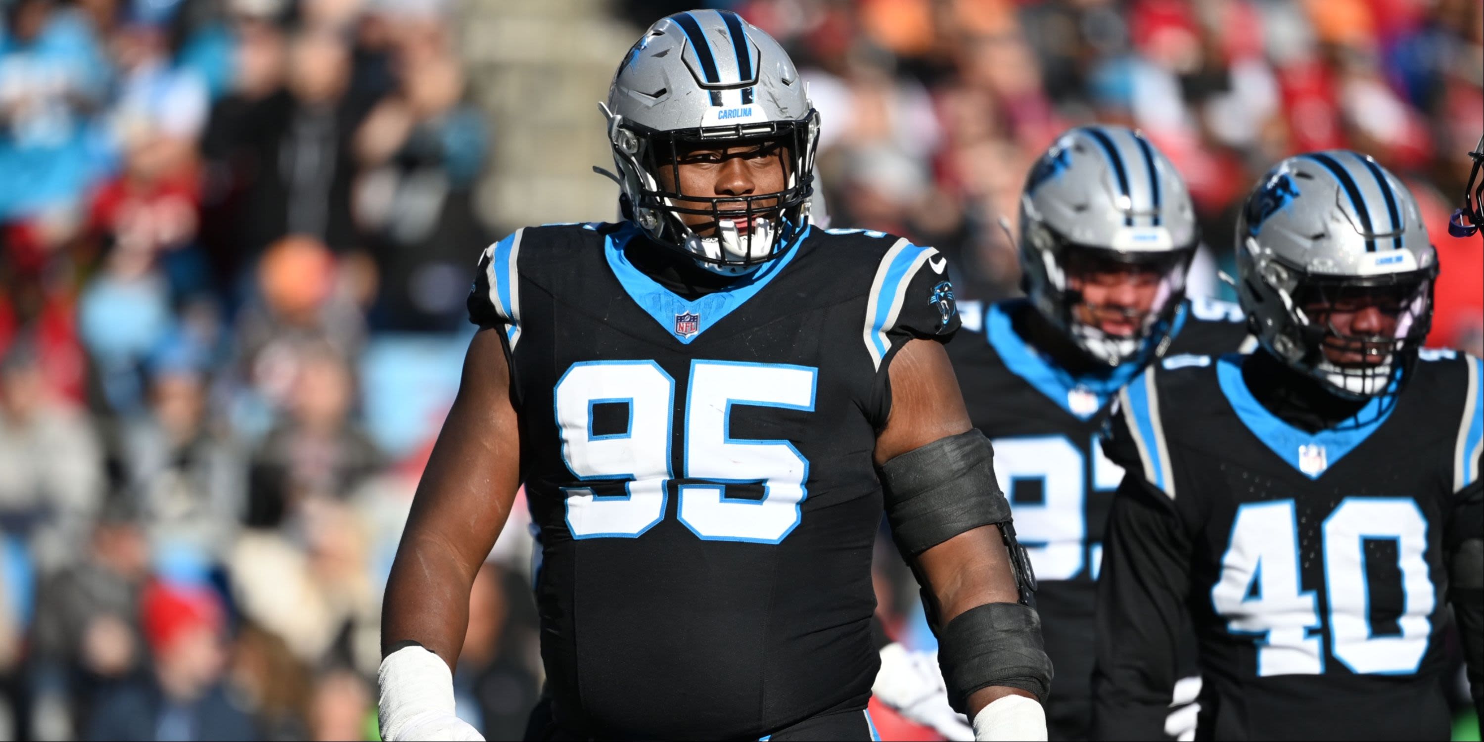 Panthers' Young Pass Rushers Have Chance To Step Up With Veterans Not Participating at OTAs