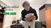 Joven boliviano no lo puede creer: viajó a Argentina por solo 100 dólares y se hizo viral