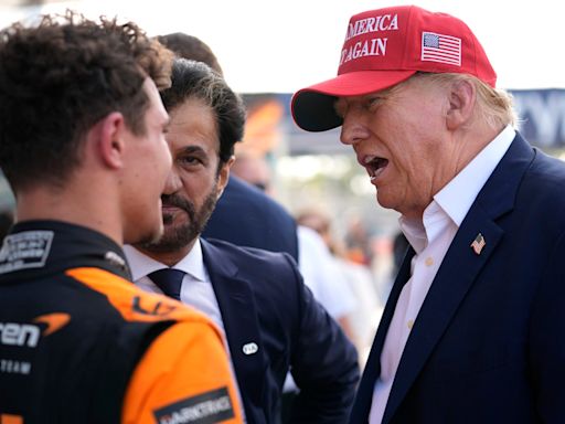 Trump told Lando Norris he was his ‘lucky charm’ in congratulatory chat