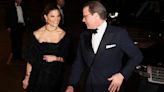 Crown Princess Victoria of Sweden Wore Festive Feathers to a Concert with Prince William and Kate Middleton